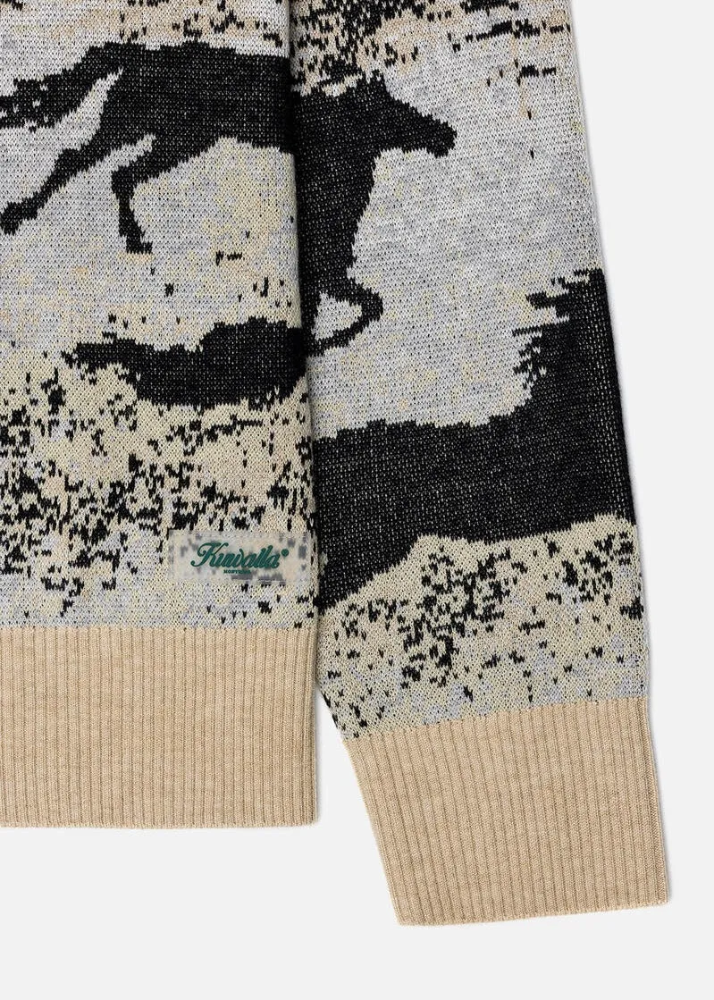 Jacquard Knit Sweater