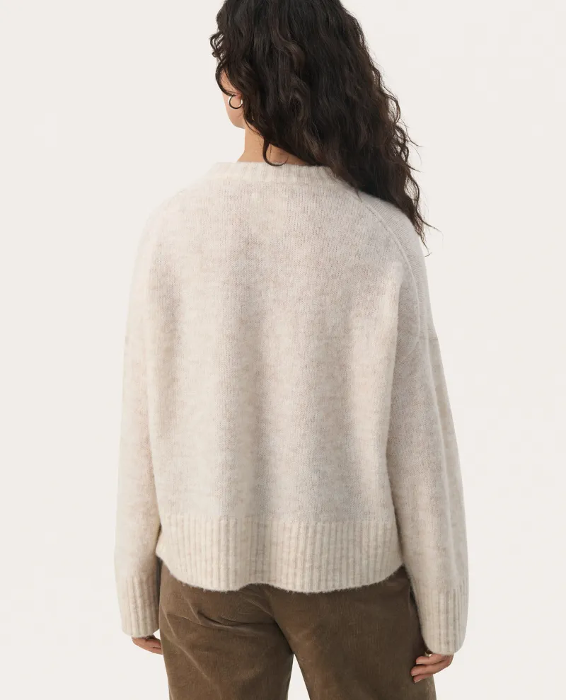 Part Two Lulya Birch Melange Knit