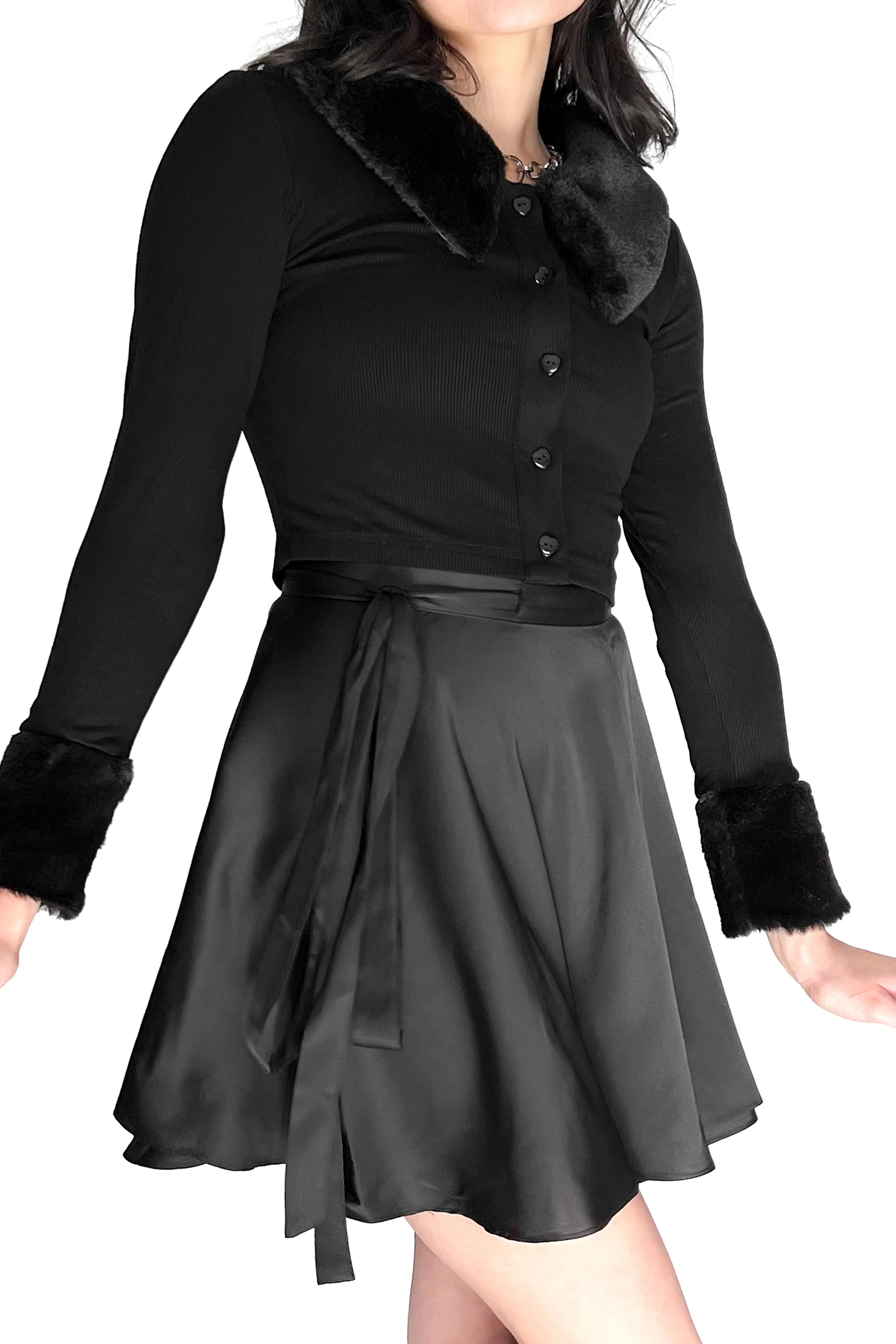 Satin Ballet Wrap Skirt - Sign up for restock notifications!