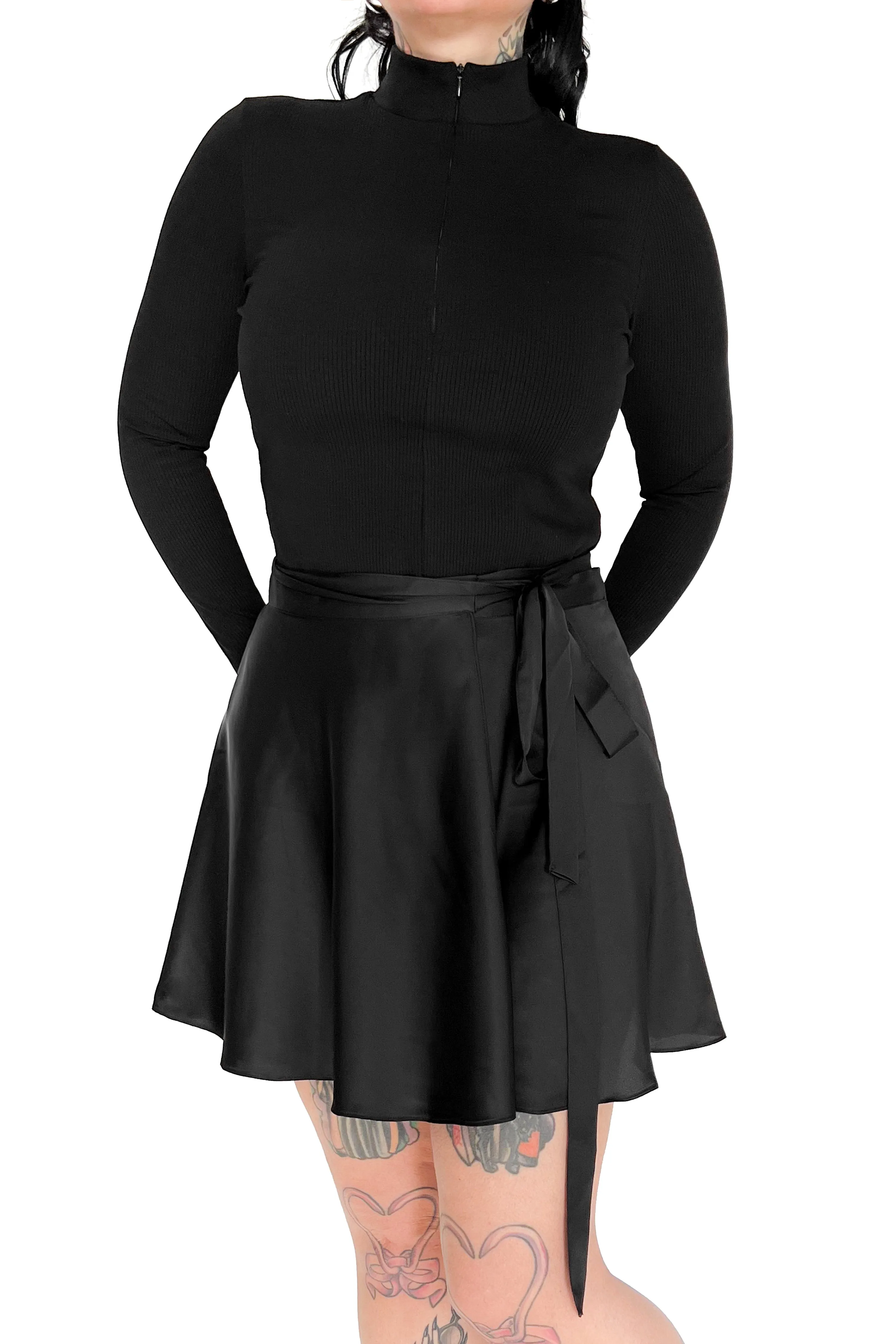 Satin Ballet Wrap Skirt - Sign up for restock notifications!